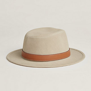 HERMES エルメス ハット 白 59 4103524M0113 HERMES（エルメス）ハット 白 サイズ:57 レディース
